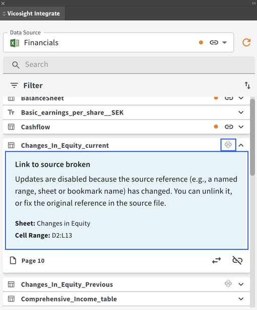 Link to source broken